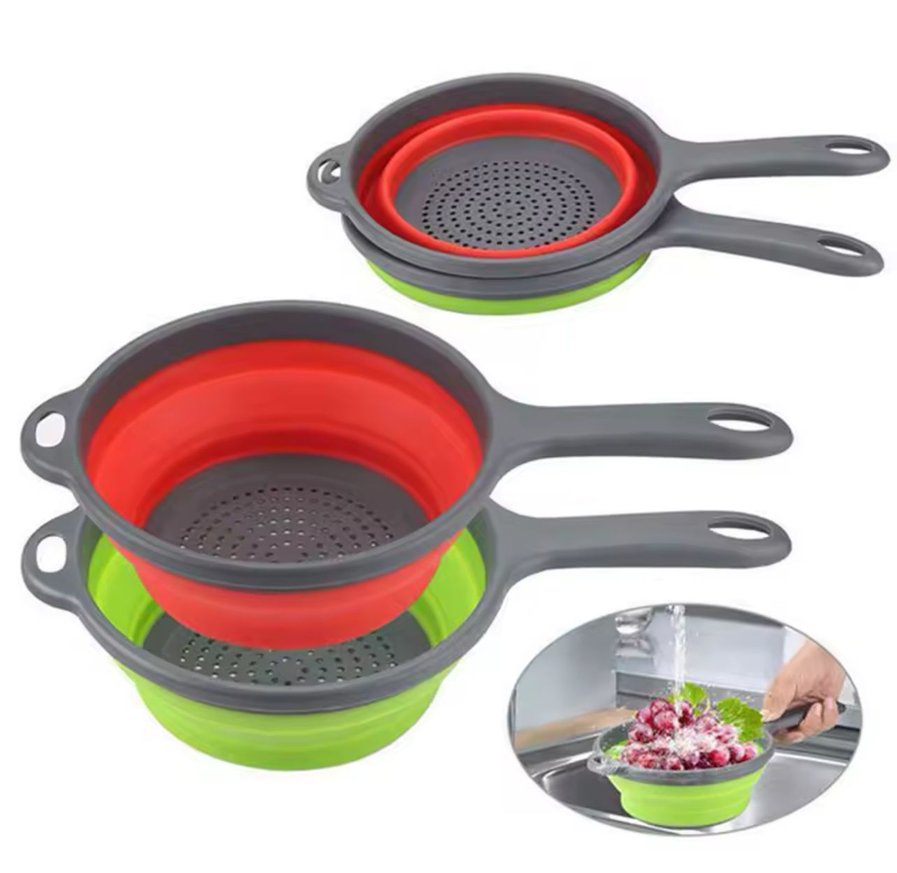 Miniatura 4 de Colador plegable en silicona grande